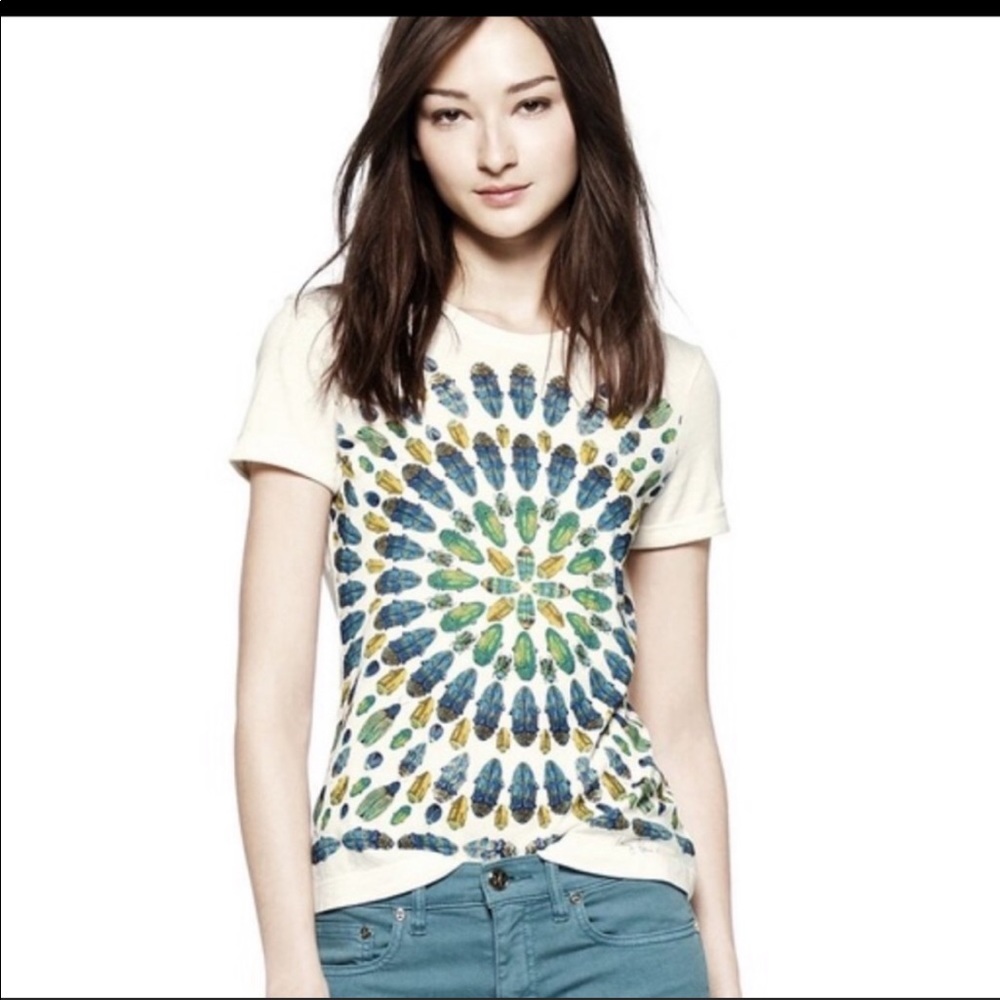 Tory Burch Beetle Print Tee